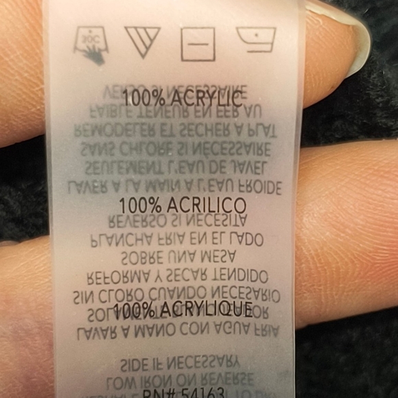 Karl Lagerfeld Colorblock Turtleneck Ribbed Sweater Size M Tunic Red Black NWT - Picture 9 of 11